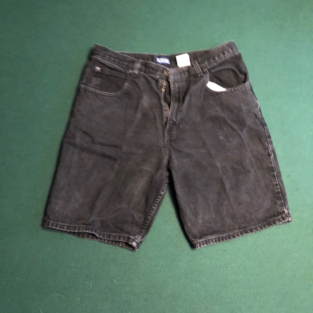 Honors Black Denim Shorts